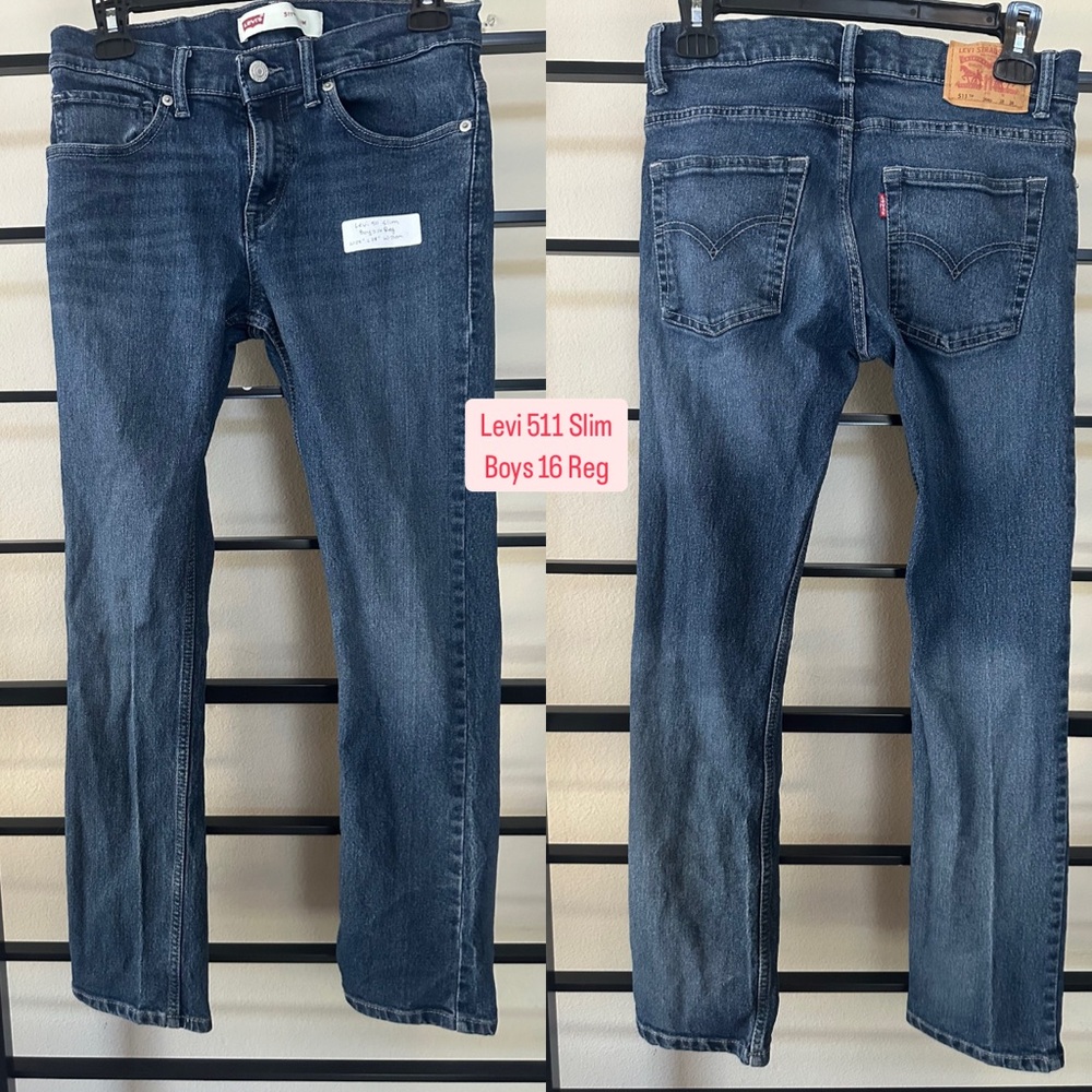 Levi 511 Jeans Slim Boys 16 Reg